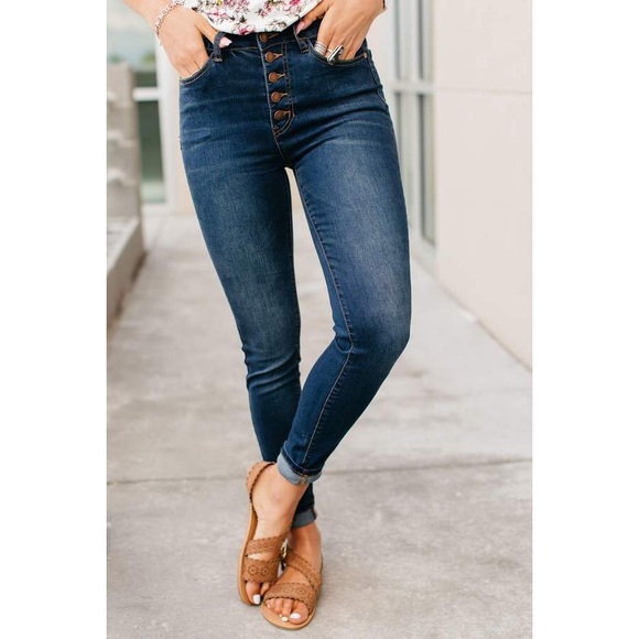 judy blue button fly jeans